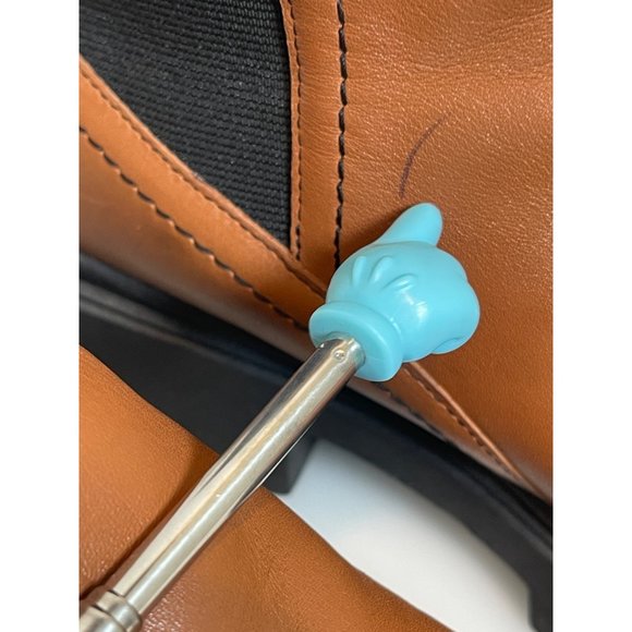 Marc Fisher Wade Ankle Boots Caramel Brown Leather Women’s SIZE 10 - Picture 9 of 11